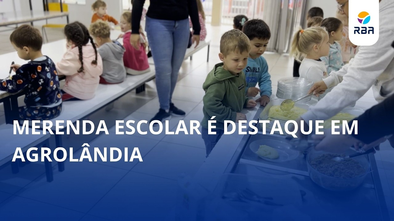 Merenda escolar é destaque em Agrolândia