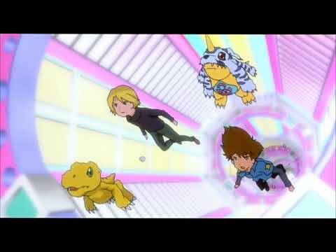 Digimon The Movies (Movie Collection 2) Clip 1 - Back On The Web and Wrap Digivolved to Omnimon.