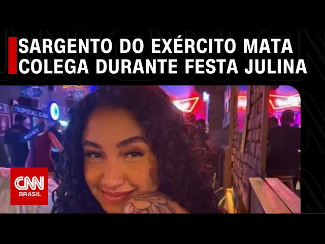 Sargento do Exército mata colega durante festa julina | LIVE CNN
