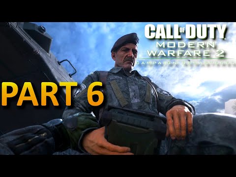Call of Duty: Modern Warfare 2 Remastered Campaign Part 6 Walkthrough Gameplay PS4 PRO No Commentary