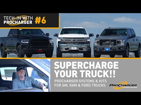 Supercharge your GM, Ram, or Ford Truck with ProCharger | Tech-in with ProCharger