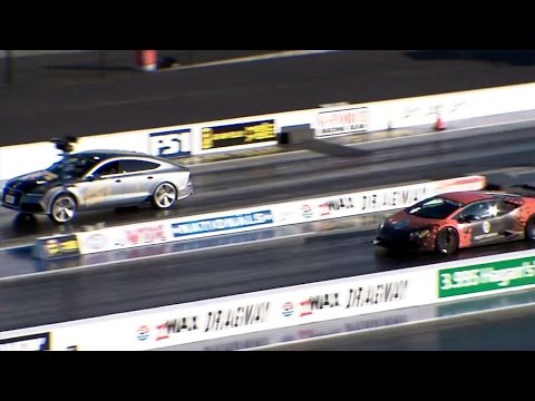Tuned Audi Rs7 Pulls 10s Quarter Mile Run Roasts