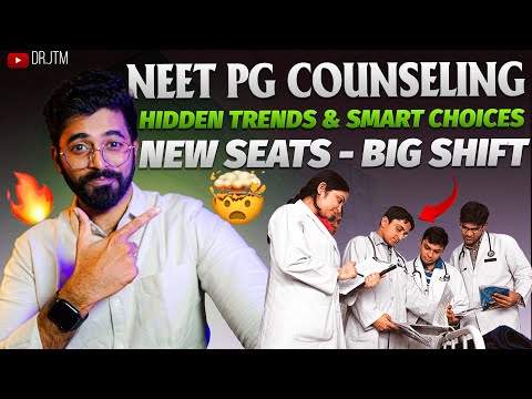 NEET PG Counseling 2025 Secret Tips 🤯 | Hidden Trends & Smart Choice Filling 🔥 |Dr JTM