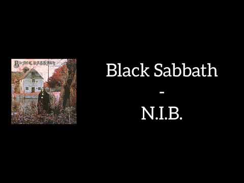 Black Sabbath - N.i.b. Guitar pro tab
