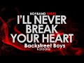 I Ll Never Break Your Heart Backstreet Boys Karaoke