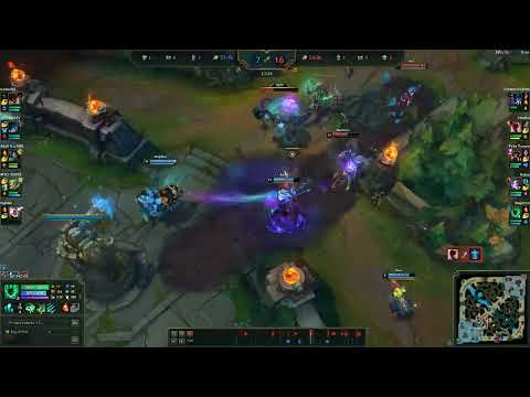 Thresh hooks Malphite mid ult