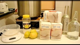 הכנת סוכר אינוורטי ללא רתיחה  - פירוק סוכר מורכב לחד סוכרים פרוקטוז וגלוקוז