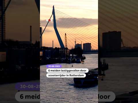 6 meiden lastiggevallen door scooterrijder in Rotterdam