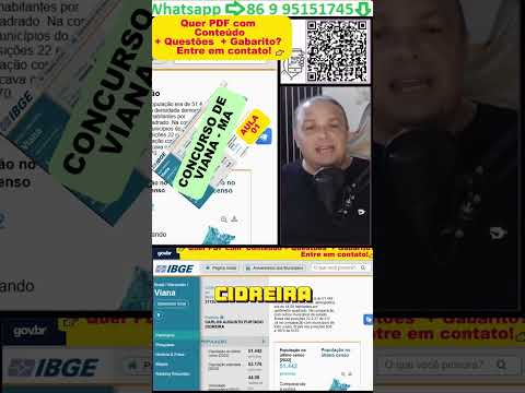População de Viana Atualizada  O Que Cai na Prova e Como Memorizar Fácil!