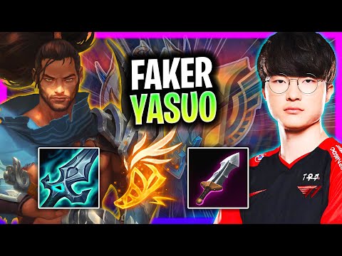 FAKER IS A GOD WITH YASUO! | T1 Faker Plays Yasuo Mid vs Yone!  Season 2024