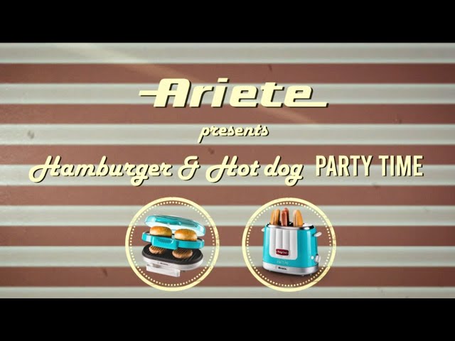 Appareil à Hamburgers Et Paninis Ariete Party Time – Neuf Sans Boîte