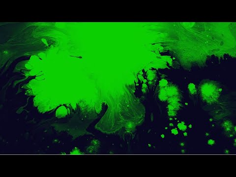 Best green screen ink splatter photo slideshow