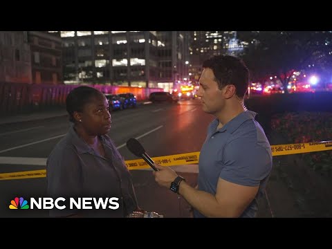 'It felt like you were in a war zone': Witness describes NYC shooting