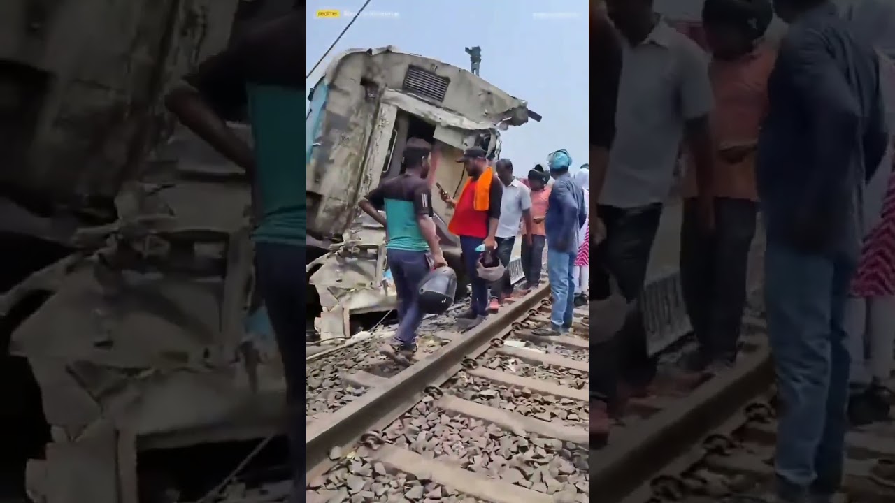 bahanaga balasore Odisha train accident 🙏😢😢