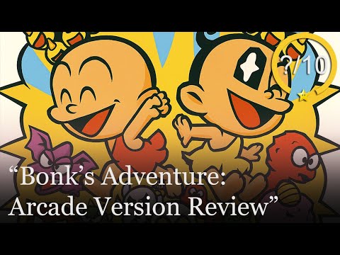 Bonk's Adventure: Arcade Version Review (Arcade)