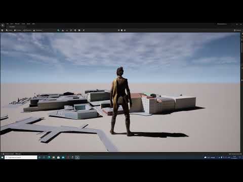 Windwalker Echo finds the legendary Virtual Helsinki (1996) in Unreal Engine 5 early access (UE5 EA)