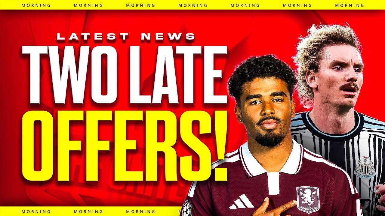 Maatsen to UNITED! Late STRIKER Bid! Man Utd Transfer News