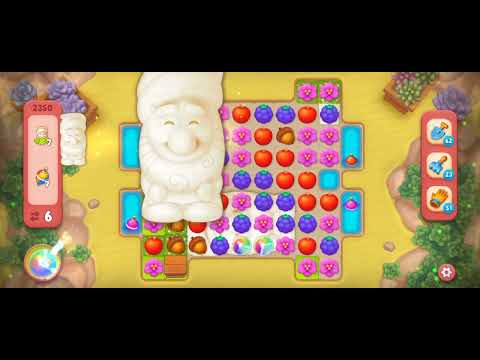 Gardenscapes Level 2350 [Hard Level] #androidgameplay #gardenscapesgame #tranding #viral #powerseeke