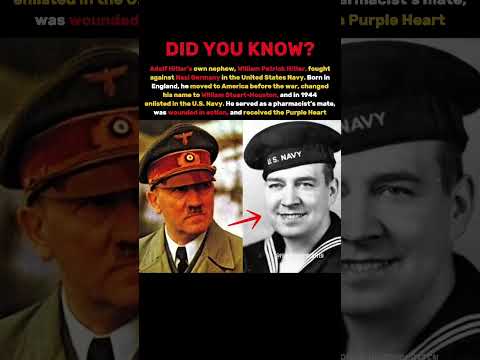 Hitler’s Own Nephew Fought Against Him #ww2 #history #shorts