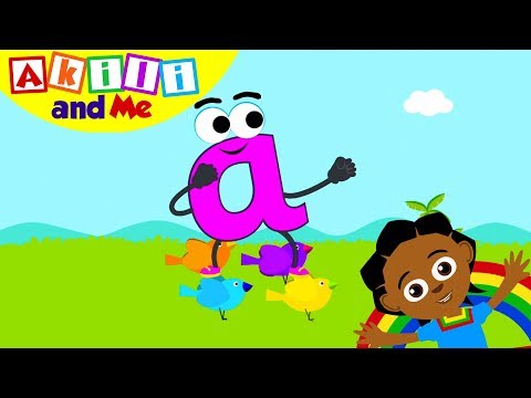 Meet Letter A! | Learn the Alphabet with Akili | Cartoons for Preschoolers
