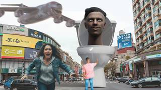 Skibidi Toilet Vs Infected Sky In Real Life In 2026