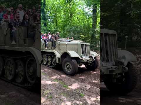 WWII FAMO Half-Track in Action at Militracks 2025 #history