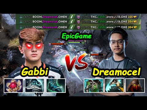 TNC.Gabbi [Timbersaw] vs Boom.Dreamocel [Visage] Crazy Fight Epicgame Dota 2 pro Gameplay 7.26C