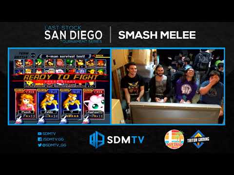 LSSD 141 - Destroyah & Babaganoush vs. Dr. Light & OkamiBW - SSBM Grand Finals Set 1 - Smash Melee