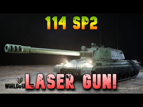 114 SP2 Laser Gun! ll Wot Console - World of Tanks Modern Armor