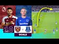 10 WONDERFUL West Ham vs Everton Goals | Premier League | Manuel Lanzini & Wayne Rooney