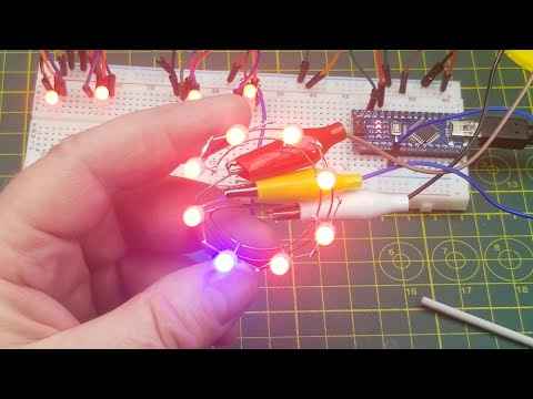 tinkering with PL9823 LEDs