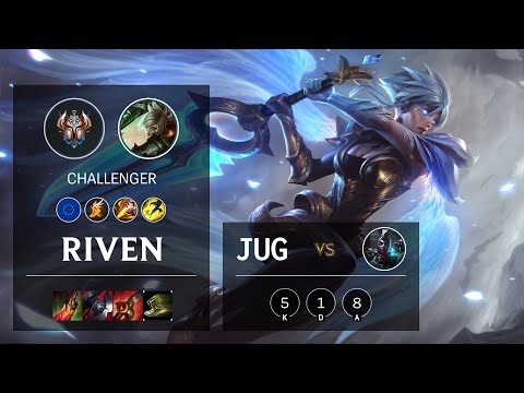 Riven Jungle vs Ekko - EUNE Challenger Patch 10.15