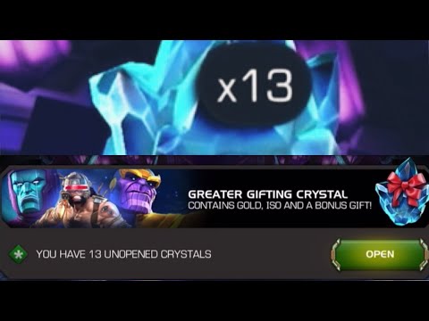 Lucky 13 Greater Gifting Crystals Opening!