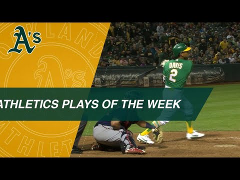 A's Plays of the Week: 9/17/18 - 9/23/18