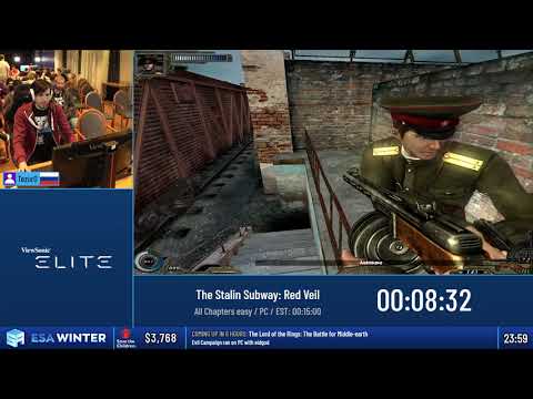 #ESAWinter19 Speedruns - The Stalin Subway: Red Veil [All Chapters easy] by Tezur0