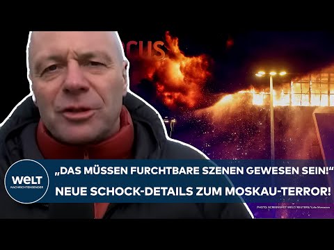 MOSKAU: "Das müssen furchtbare Szenen gewesen sein!" Neue Schock-Details zum Angriff auf Konzertsaal