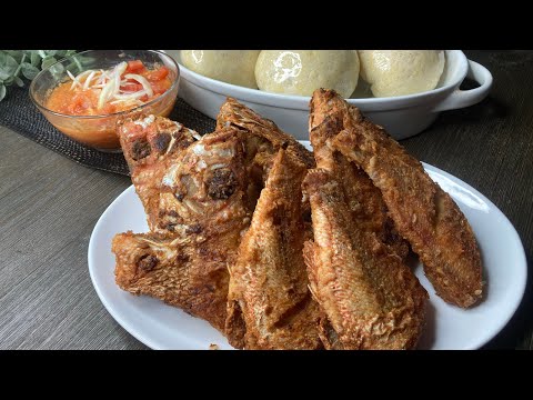 How To Deep Fry Tasty Red Snapper/ Simple Red Snapper Recipe