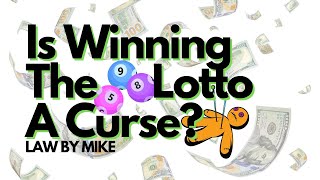 💰 Is #Winning The Lottery A Curse? 💰 @LawByMike #Shorts #money #lottery