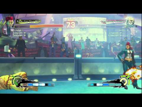 JUNZ_E1 (C.Viper) Vs HERU_X (Gouken) SSF4 AE Ranked Matches - PSN