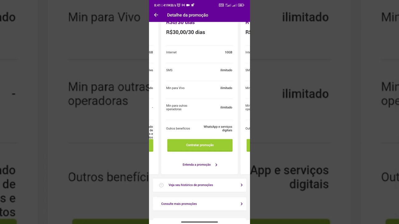 Como ativar promoção bug direto no chip internet ilimitada operadora Vivo