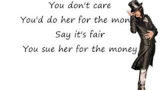 THEY DON'T CARE THEY DO IT FOR THE MONEY