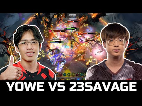 YOWE VS 23SAVAGE - EMBER SPIRIT VS MONKEY KING DOTA 2