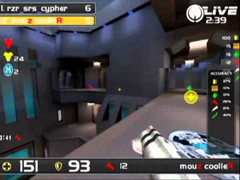 Map 4 - Quakecon 2010 Grand Final: cooller vs cypher (Aerowalk)