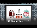 2004-05 Champions League Final (Liverpool vs AC Milan) - The Greastest COMEBACK in football history.