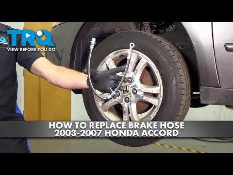 How to Replace Brake Hoses 2003-2007 Honda Accord