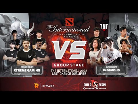 Xtreme Gaming vs Infamous - The International 2022: Last Chance Qualifier - Group Stage - BO2