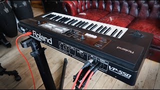 Video thumbnail for Roland VP-550 Vocoder: Unboxing & Fun by Doctor Mix