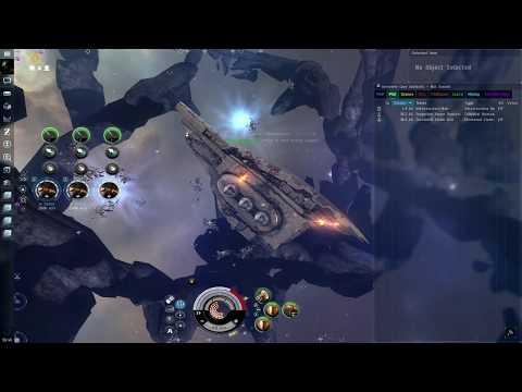 Eve Online Carrier Ratting Doing Haven's With A Dread Spawn!