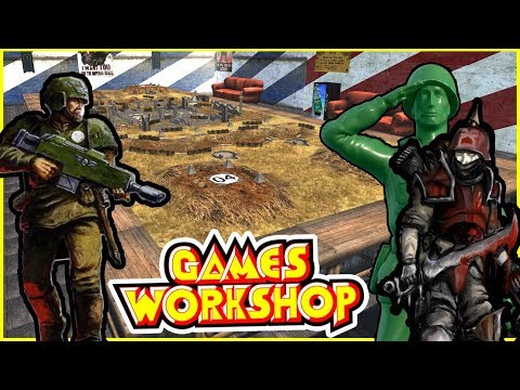 Epic Warhammer 40k charge ! - Army men of War - CHAOS vs IMPERIUM