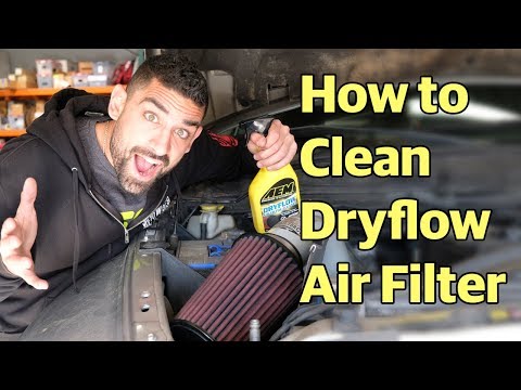 How To Clean Dryflow Air Filters